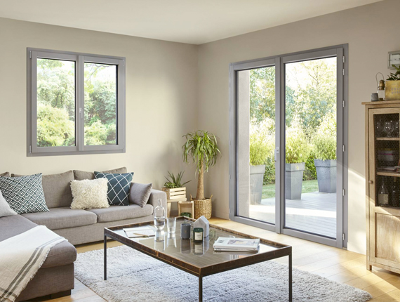 Tous types de fenêtres - Fenêtres Mixtes bois aluminium - Montfort Fermetures - Yvelines