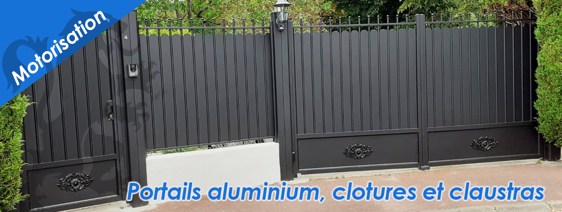 Portails aluminium Yvelines - Montfort Fermetures