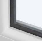 joint vitrage gris moulure