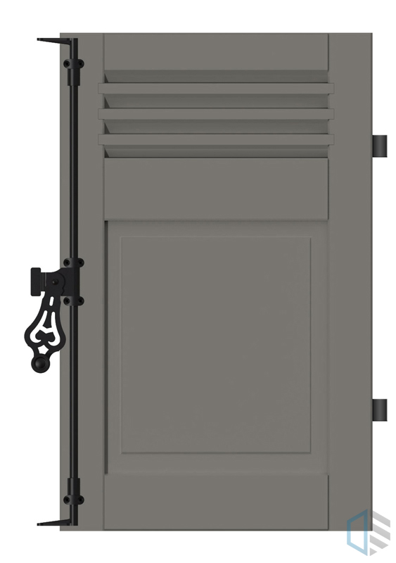 persiennes bois peint fr 15mm 7037