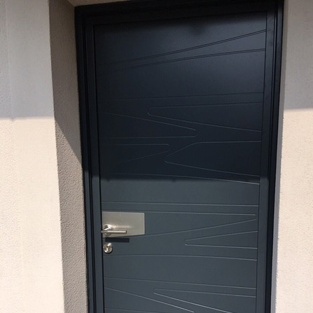sm porte kline modele graphik ral 7016