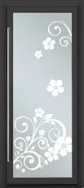 porte bois fleuron